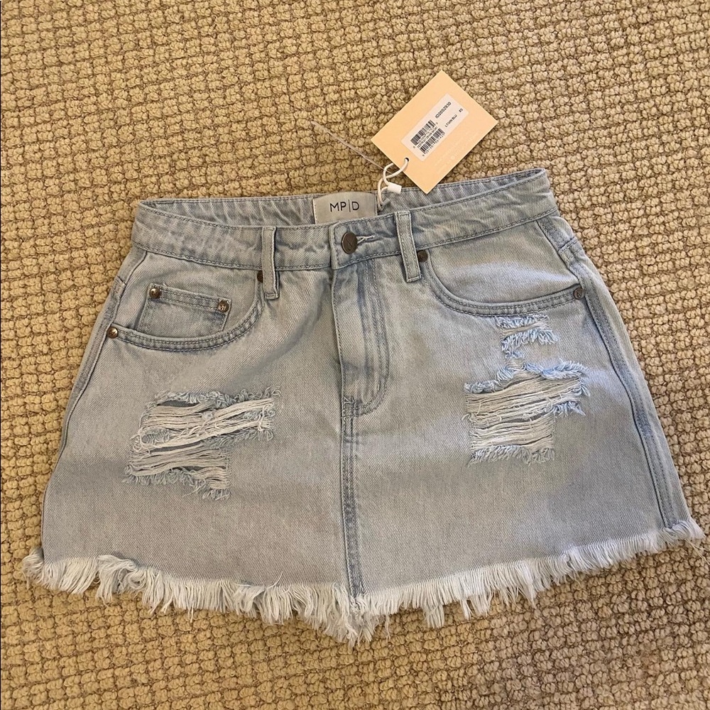 MP|D denim skort new with tags size XS!
